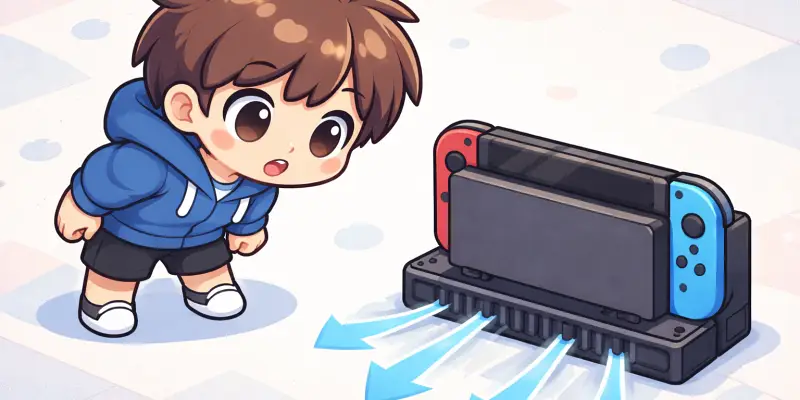 Switch 2：ドック設置の落とし穴：冷却ファンの真実