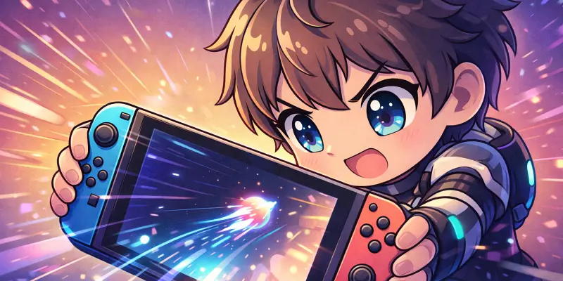 Switch 2：60Hzと120Hzは別ゲーム：入力遅延8.3msの世界が“スキャン”と“ジャイロ”を変える