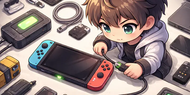 Switch 2：バッテリー2時間問題は現実：120fpsを選ぶなら「給電設計」が攻略要素になる