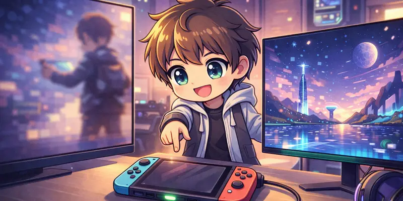 Switch 2：ディスプレイ選びの反直感：4Kテレビの罠と「1440p/120Hz」の現実解