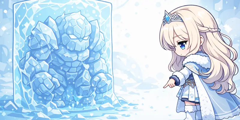 【リトルノア】氷属性で敵を止められるようになると、次に重要になるのが背後から攻撃したときの判定です。 ここで大きく効いてくるのが、「背徳のステッチ」と「快心のブレスレット」というアクセサリの組み合わせです。