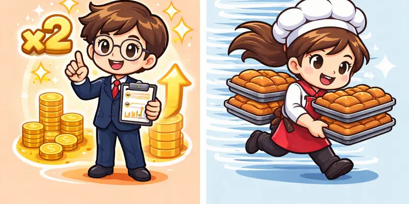 【Aeruta】パン屋経営を安定させるために最初に整理したいのが、
「仲間は売上を伸ばす存在」「パティは作業を速くする存在」という基本原則です。