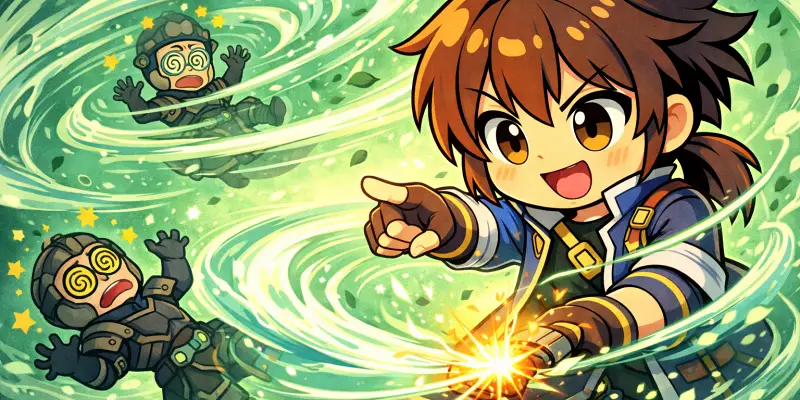 【空の軌跡 the 1st】風属性クオーツというと、
「回避が上がる」「身軽になる」といった印象を持つ方が多いと思います。