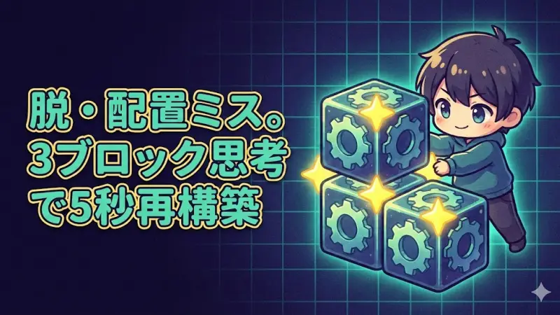 BPB配置ミス対策-1.0.10対応3ブロック構築