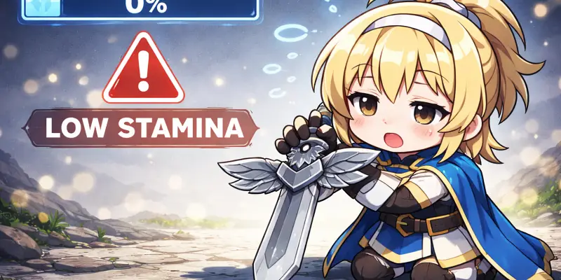 【バックパック・バトル】スタミナ不足が最大の敗因になる理由