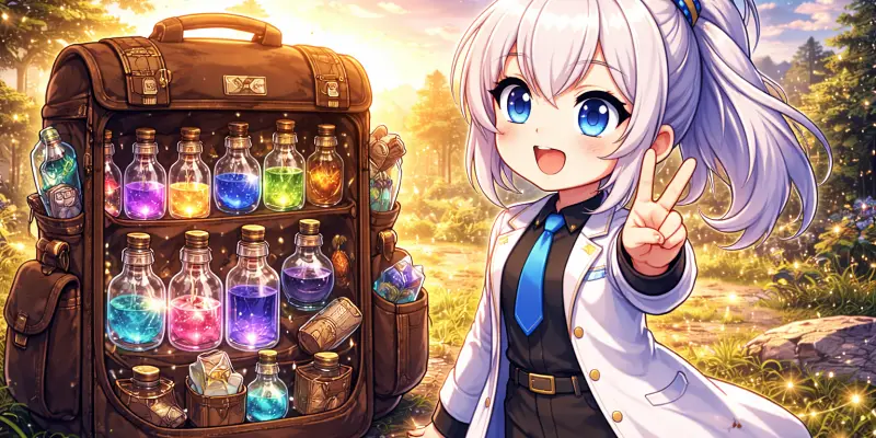 【バックパック・バトル】ベルト内配置の最適化と発動管理