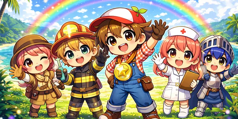 【スターサンドアイランド】全職業を最短で名人へ到達させる流れ