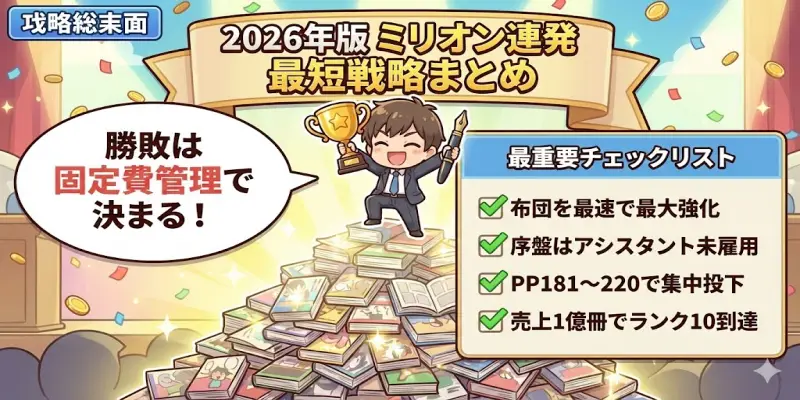 【まんが一本道〆】まとめ｜2026年版ミリオン連発の最短戦略