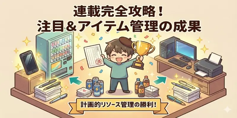【まんが一本道〆】まとめ｜注目機能とアイテム管理で連載は攻略できる
