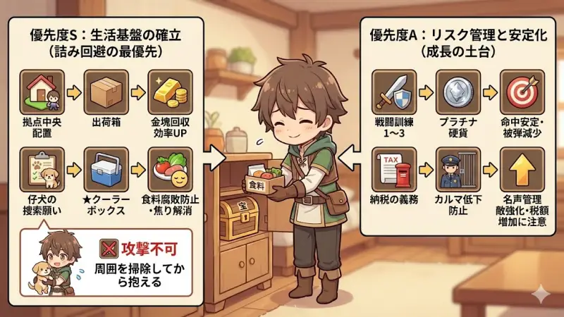 Elinサブクエストの優先順位と「詰み」を防ぐ選択