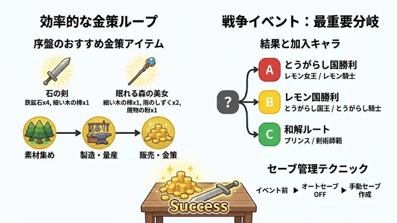 Weapon Shop Fantasy:序盤攻略のコツ｜効率よく進めるための実践ポイント